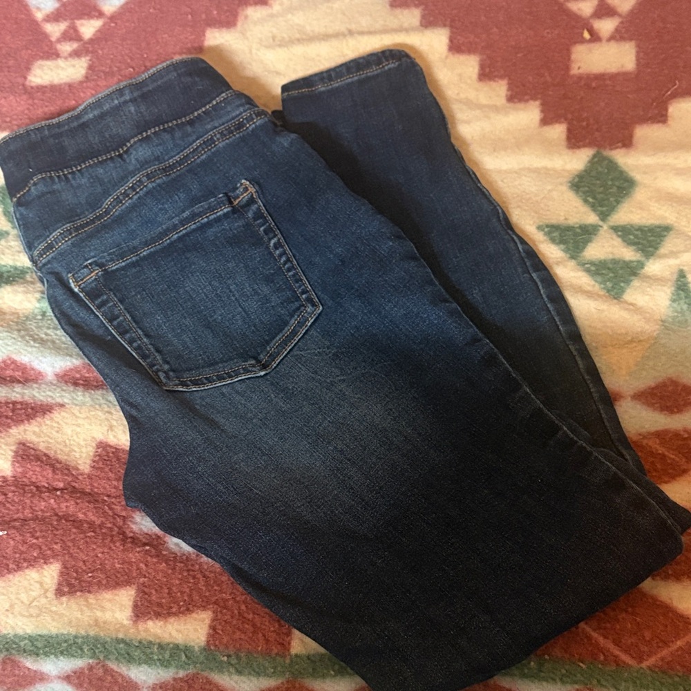 Maurices Dark Blue Skinny Jeans
